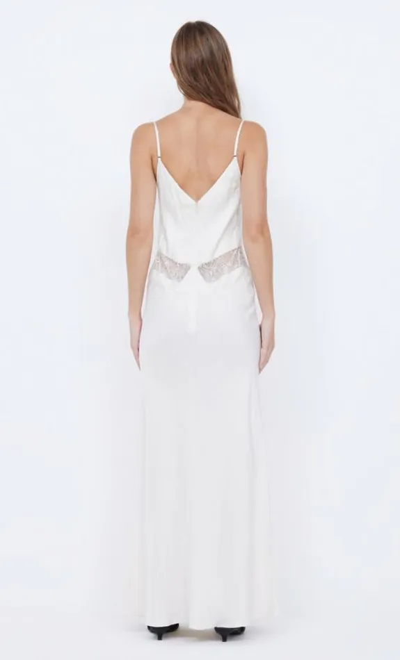 Dresses Bec Bridge Celine Tie Maxi Dress Creamcream
