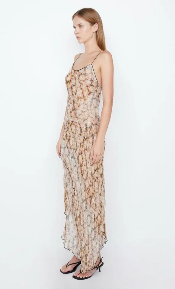 Dresses Bec Bridge Ciel Asym Dress Geo Shibori