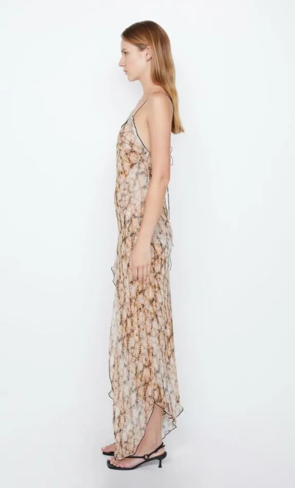 Dresses Bec Bridge Ciel Asym Dress Geo Shibori