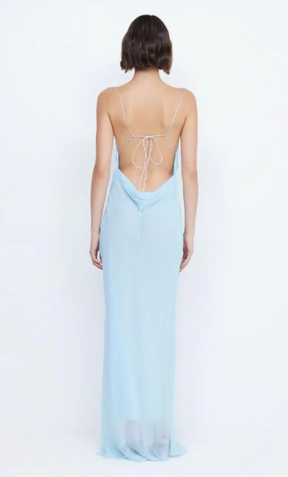 Dresses Bec Bridge Elzette Split Maxi Dress Dolphin Blue