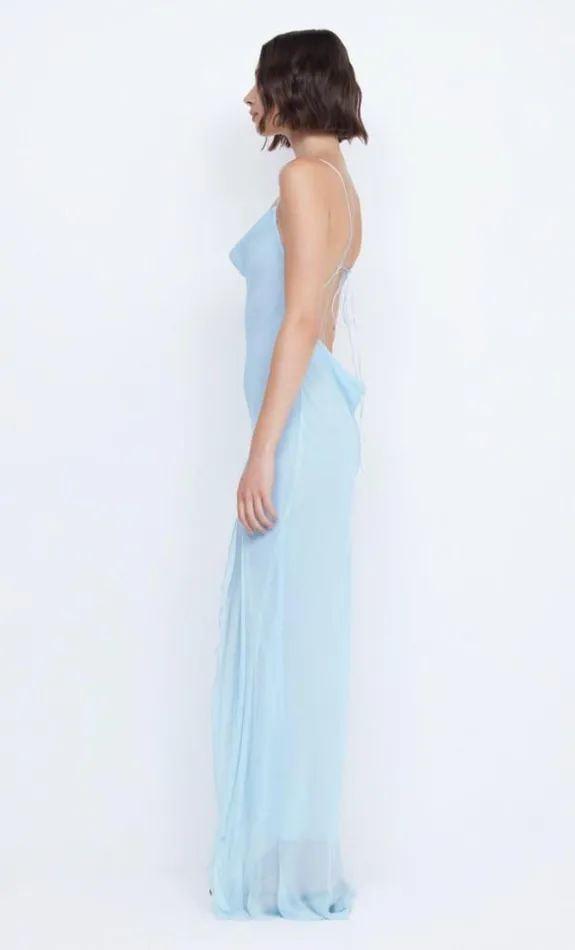 Dresses Bec Bridge Elzette Split Maxi Dress Dolphin Blue