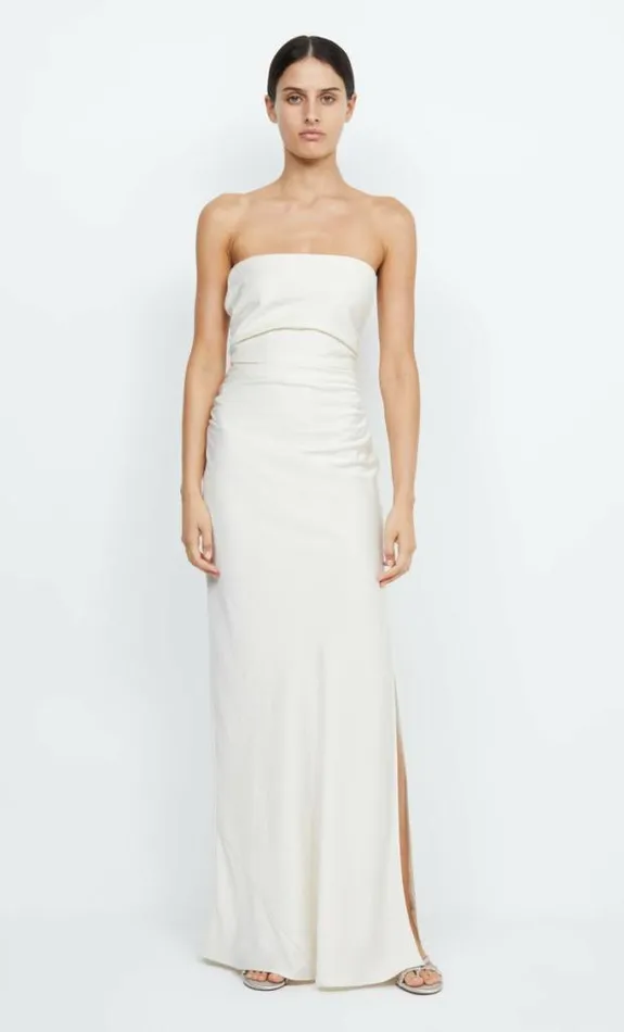 Dresses Bec Bridge Eternity Strapless Maxi Cream