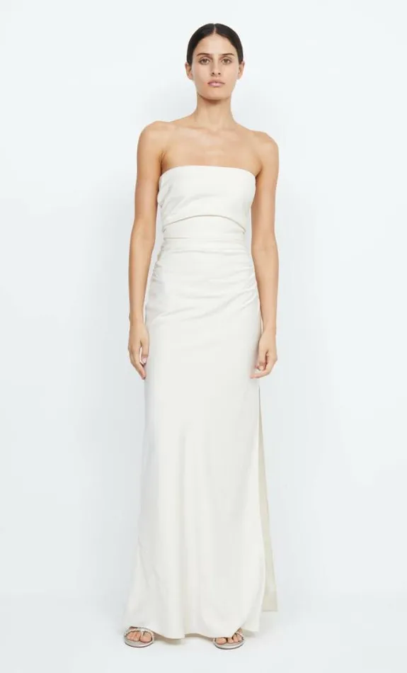 Dresses Bec Bridge Eternity Strapless Maxi Cream