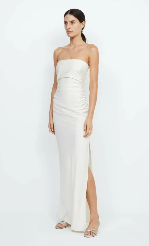 Dresses Bec Bridge Eternity Strapless Maxi Cream