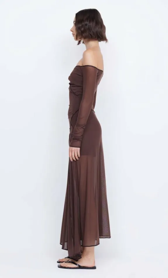 Dresses Bec Bridge Isadora Long Sleeve Dress Chocolateblack