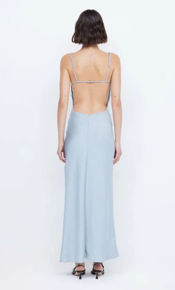 Dresses Bec Bridge Mari Lou Gathered Maxi Dress Dove Blue