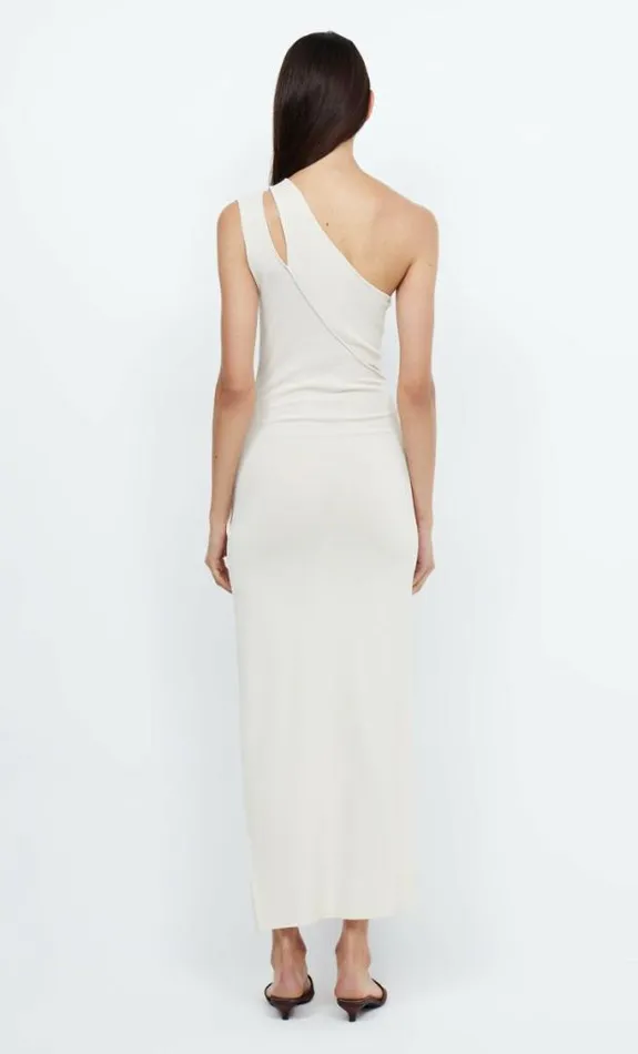 Dresses Bec Bridge Mira Asym Knit Maxi Dress Ivory