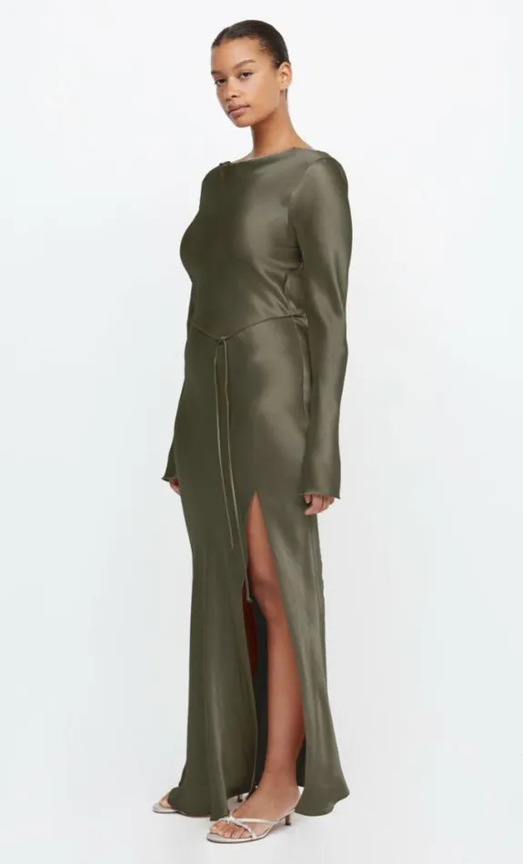 Dresses Bec Bridge Moon Dance Long Sleeve Maxi Dress Dark Willow