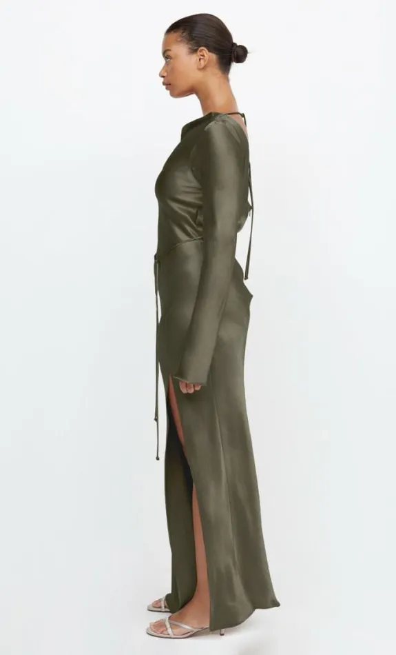 Dresses Bec Bridge Moon Dance Long Sleeve Maxi Dress Dark Willow