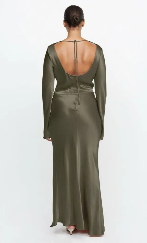 Dresses Bec Bridge Moon Dance Long Sleeve Maxi Dress Dark Willow