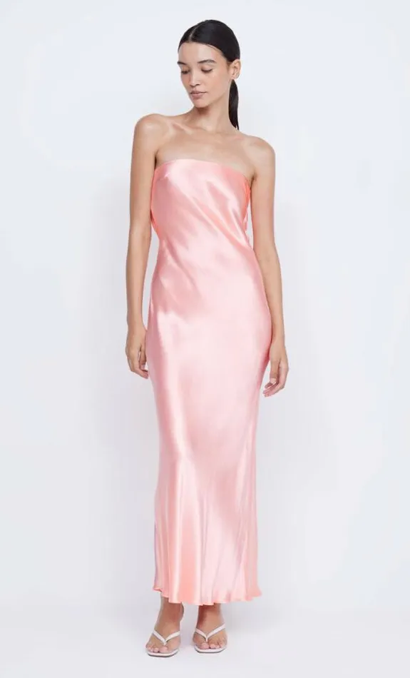 Dresses Bec Bridge Moon Dance Strapless Dress Coral