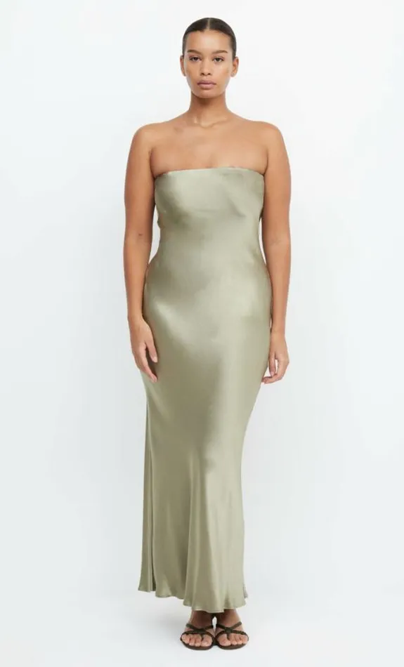 Dresses Bec Bridge Moon Dance Strapless Dress Sage