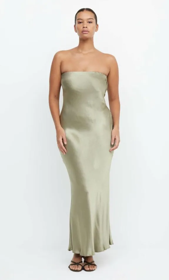 Dresses Bec Bridge Moon Dance Strapless Dress Sage