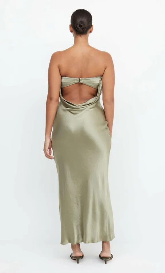 Dresses Bec Bridge Moon Dance Strapless Dress Sage