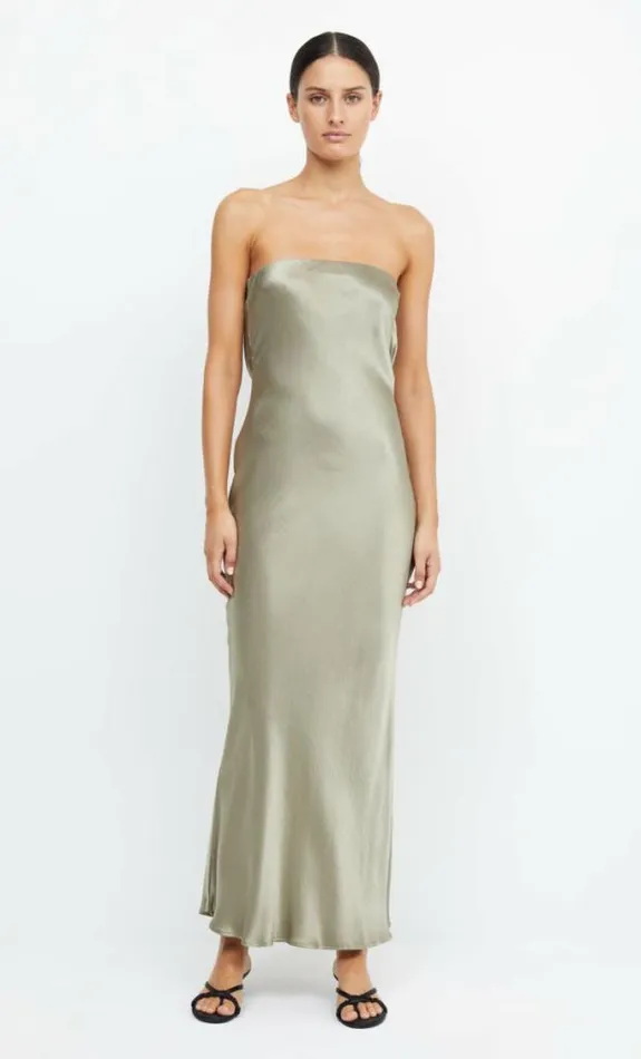 Dresses Bec Bridge Moon Dance Strapless Dress Sage