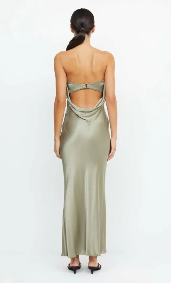 Dresses Bec Bridge Moon Dance Strapless Dress Sage