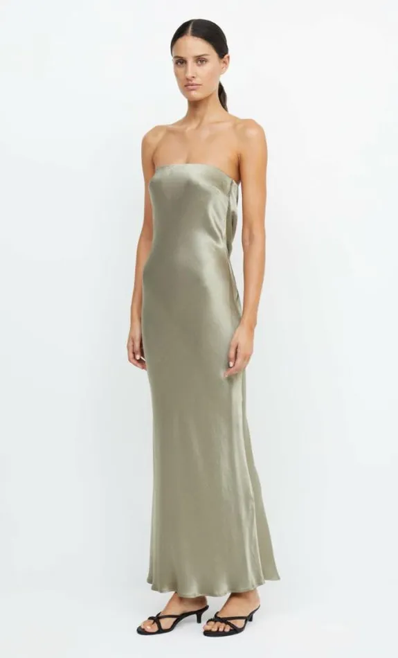 Dresses Bec Bridge Moon Dance Strapless Dress Sage