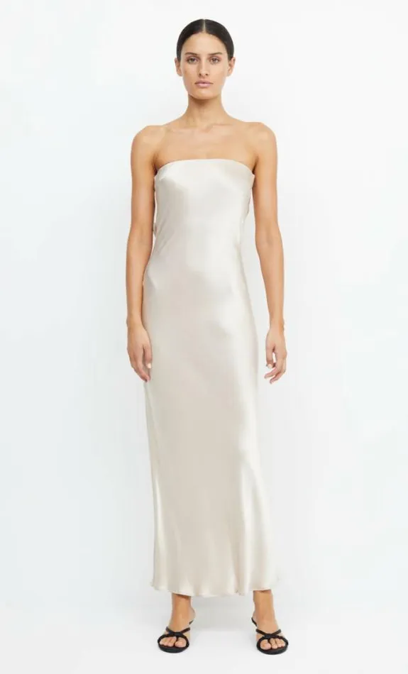 Dresses Bec Bridge Moon Dance Strapless Dress Sand