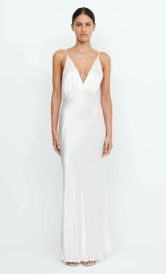 Dresses Bec Bridge Moon Dance V Maxi Dress Ivory