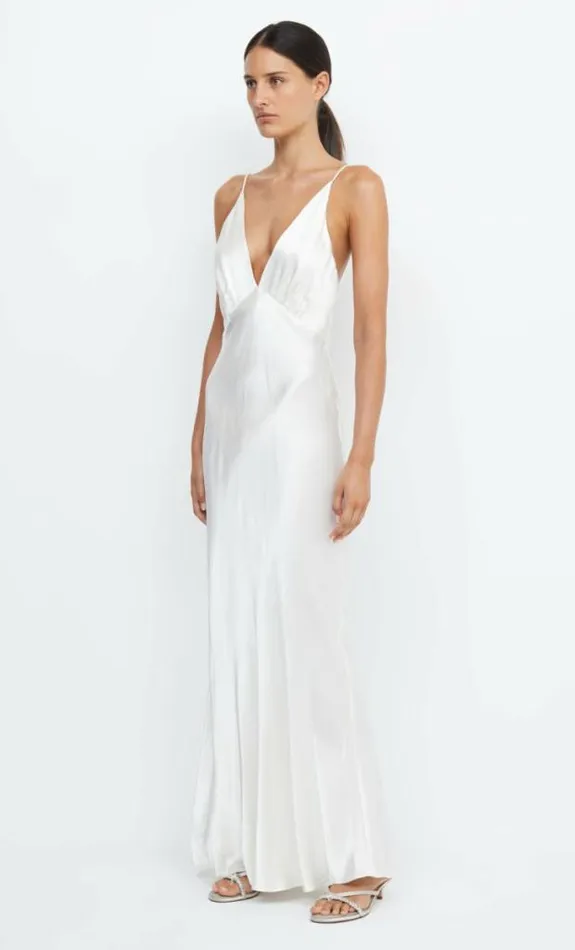 Dresses Bec Bridge Moon Dance V Maxi Dress Ivory