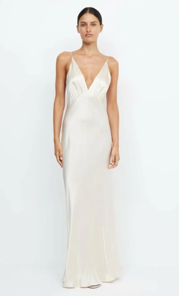 Dresses Bec Bridge Moon Dance V Maxi Dress Sand