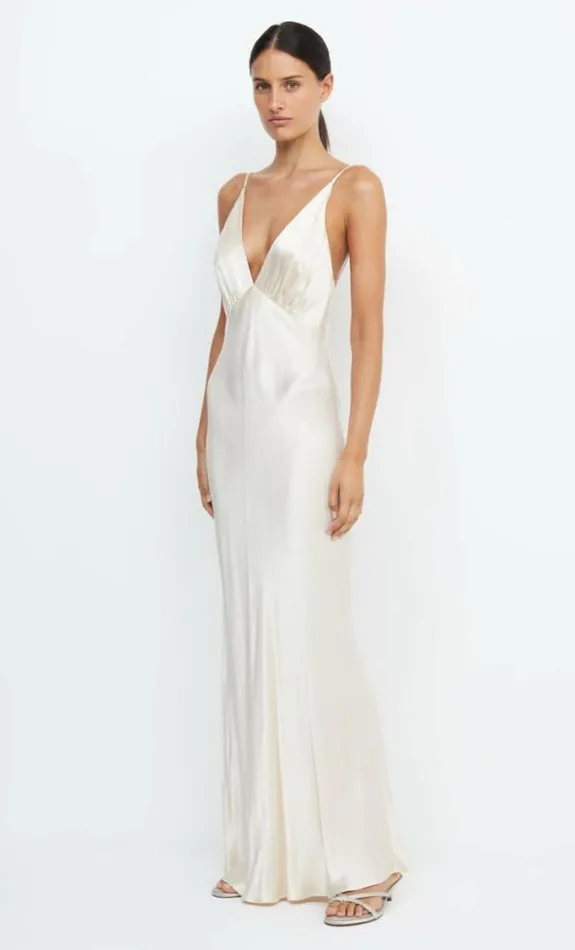 Dresses Bec Bridge Moon Dance V Maxi Dress Sand