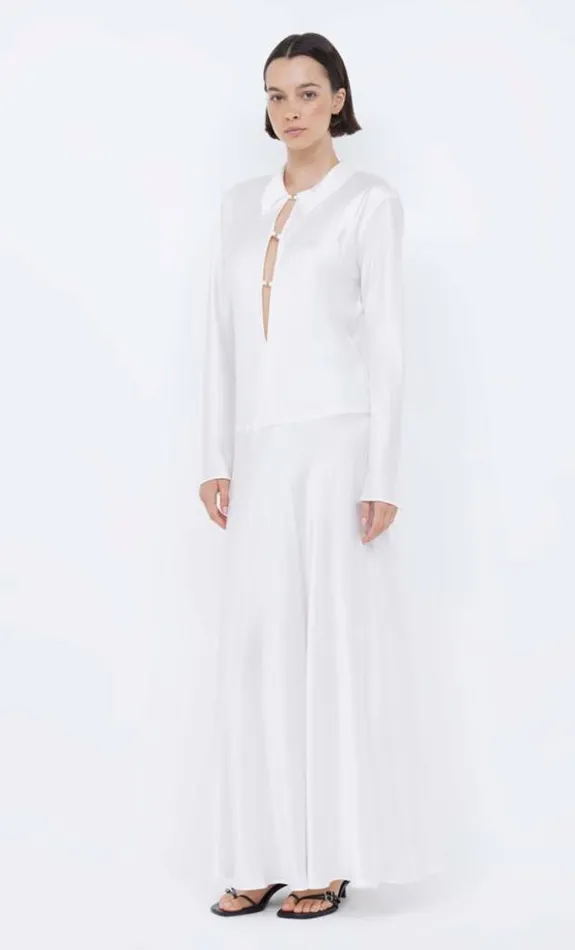 Dresses Bec Bridge Orla Long Sleeve Maxi Dress Ivory