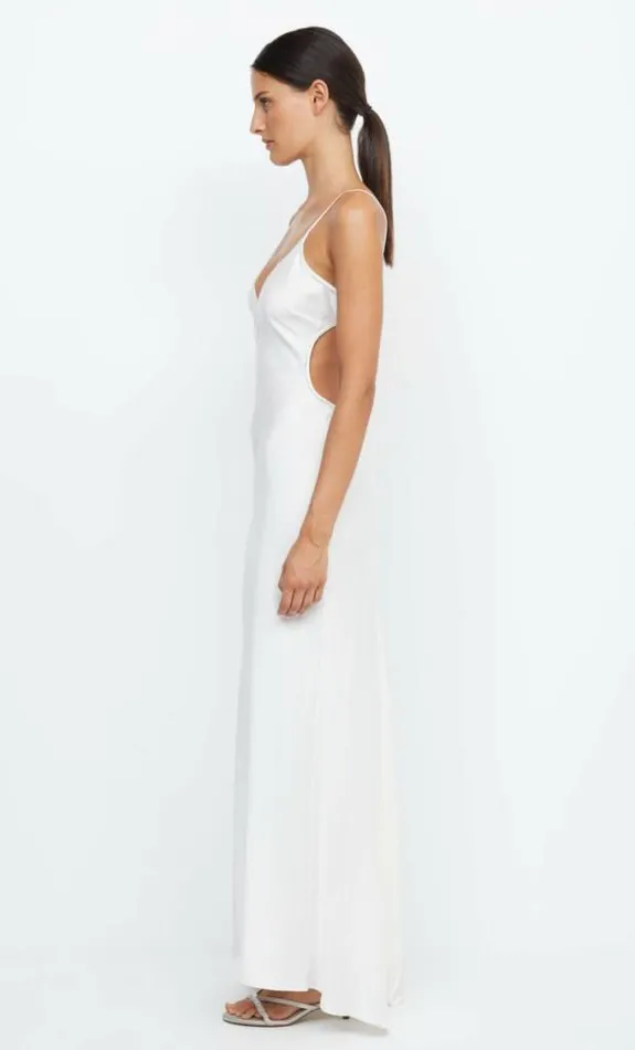 Dresses Bec Bridge Paradise Silk Beaded Maxi Dress Ivory