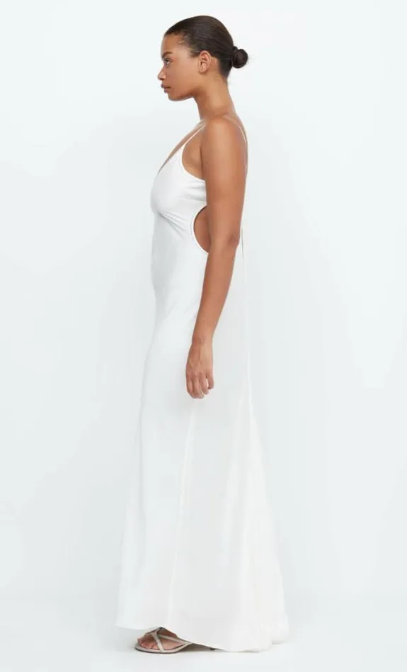 Dresses Bec Bridge Paradise Silk Beaded Maxi Dress Ivory