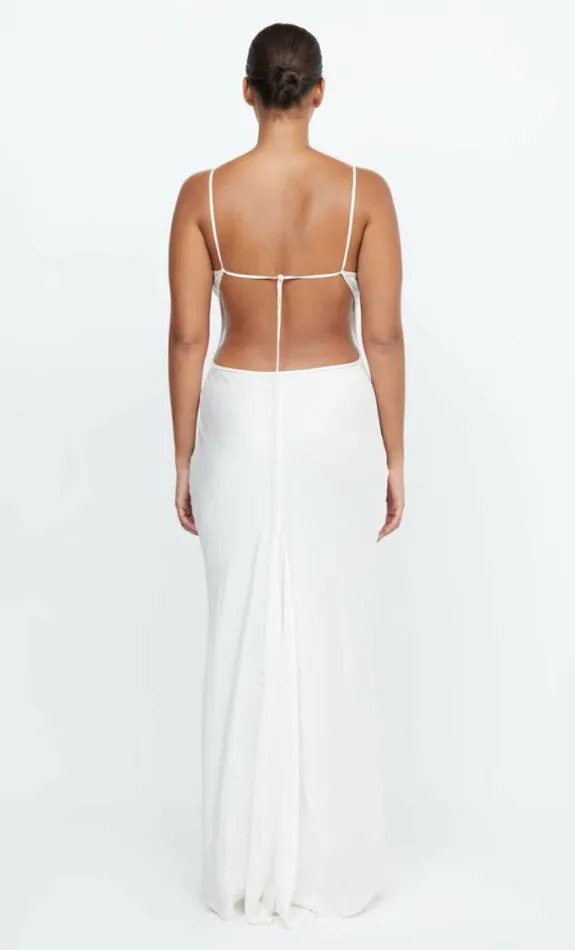 Dresses Bec Bridge Paradise Silk Beaded Maxi Dress Ivory