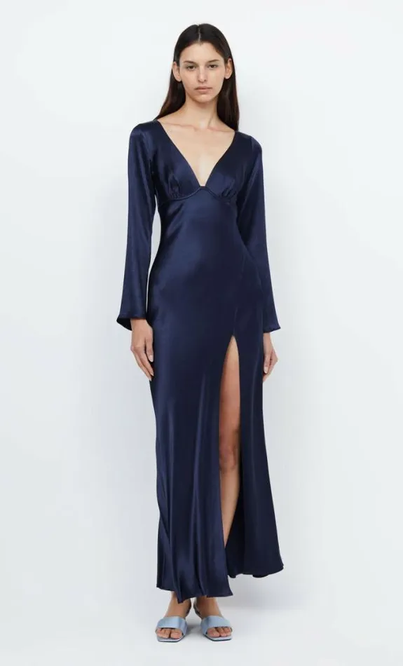 Dresses Bec Bridge Ren Long Sleeve Maxi Dress Ink