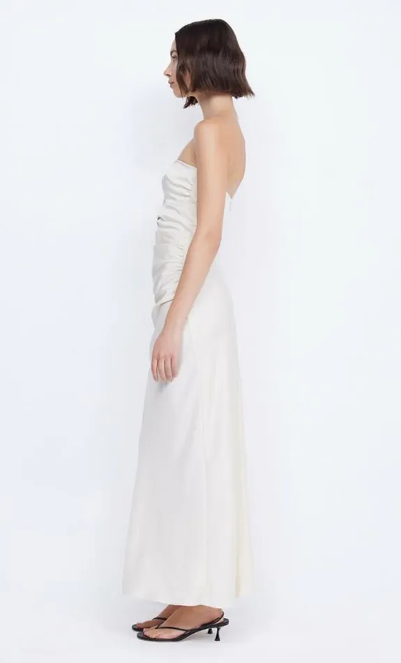 Dresses Bec Bridge Rochelle Twist Strapless Dress Cream