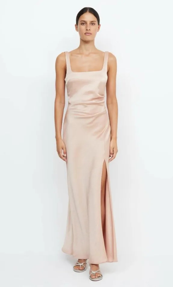 Dresses Bec Bridge The Dreamer Square Neck Dress Rose Gold