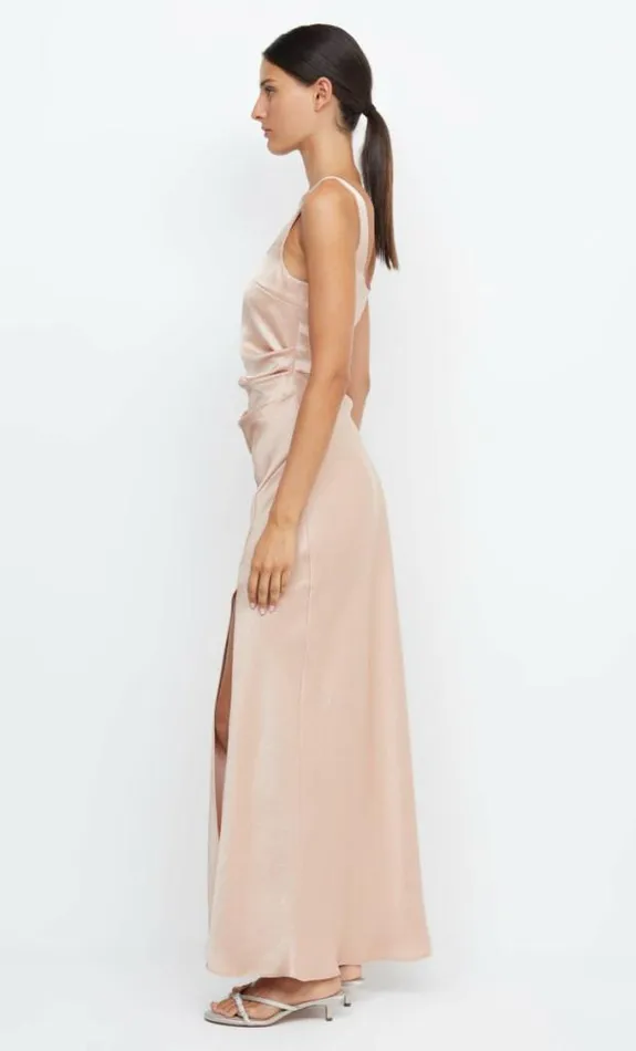 Dresses Bec Bridge The Dreamer Square Neck Dress Rose Gold