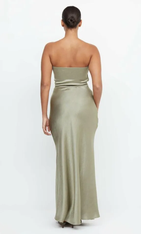 Dresses Bec Bridge The Dreamer Strapless Dress Sage