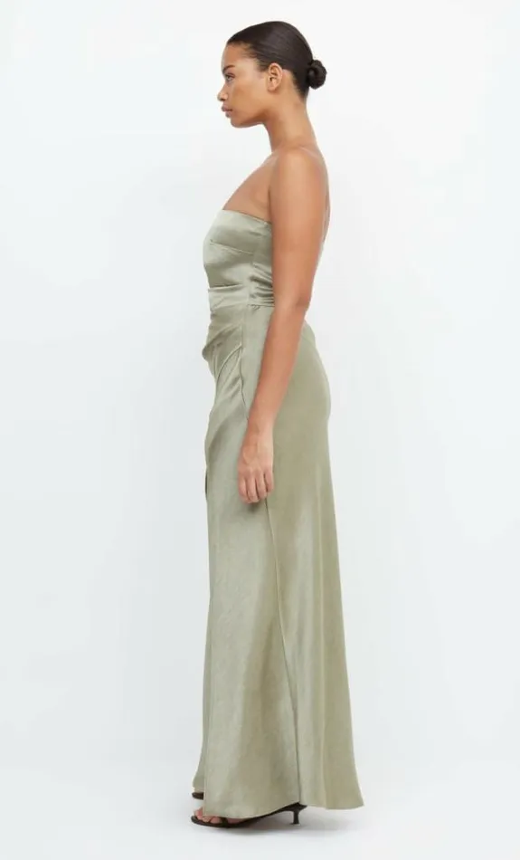 Dresses Bec Bridge The Dreamer Strapless Dress Sage