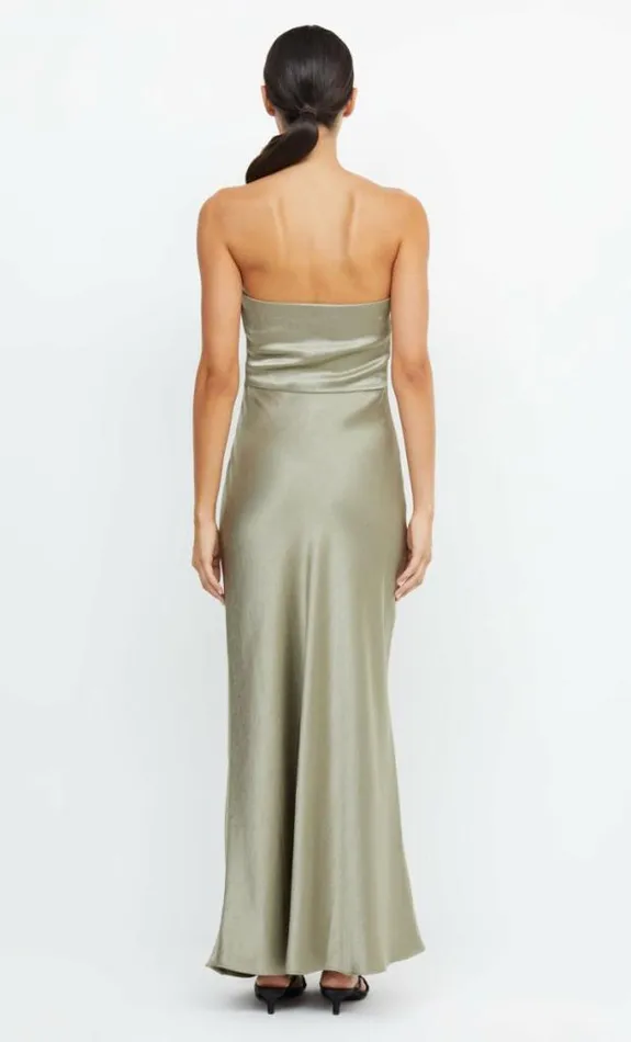 Dresses Bec Bridge The Dreamer Strapless Dress Sage
