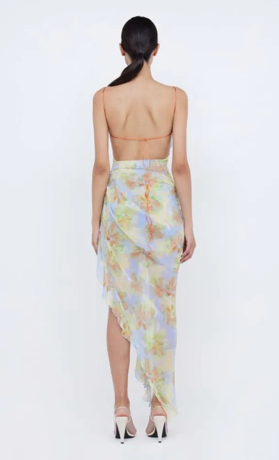 Dresses Bec Bridge Zephy Asym Dress Blue Blossom
