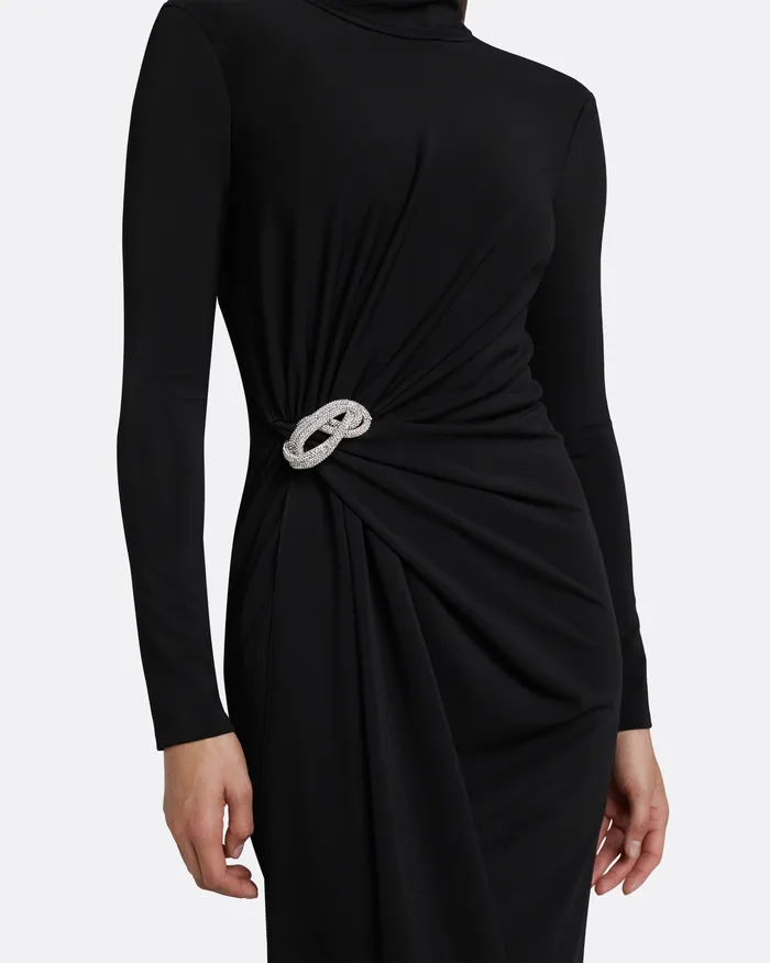 Dresses Benni Black Long Dress Black 8211 Safiyaa Women