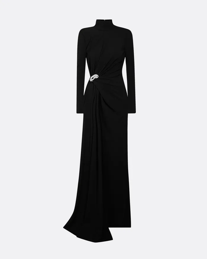 Dresses Benni Black Long Dress Black 8211 Safiyaa Women