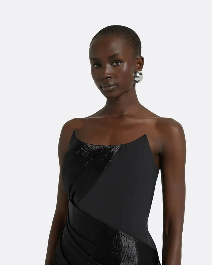 Dresses Samara Black Midi Dress Black 8211 Safiyaa Women