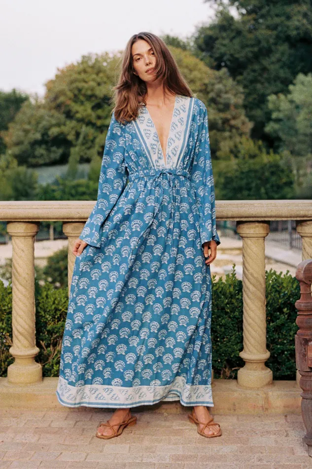 Dresses The Jacinta Dress Ocean Seashell 8211 Christy Dawn Women