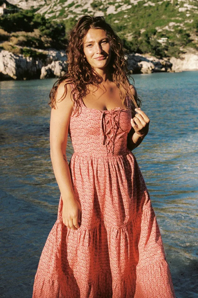 Dresses Women Christy Dawn The Adele Dress Vermillion Vine
