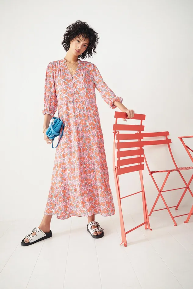 Dresses Women Hush Abelia Maxi Dress 60s Multi Floral