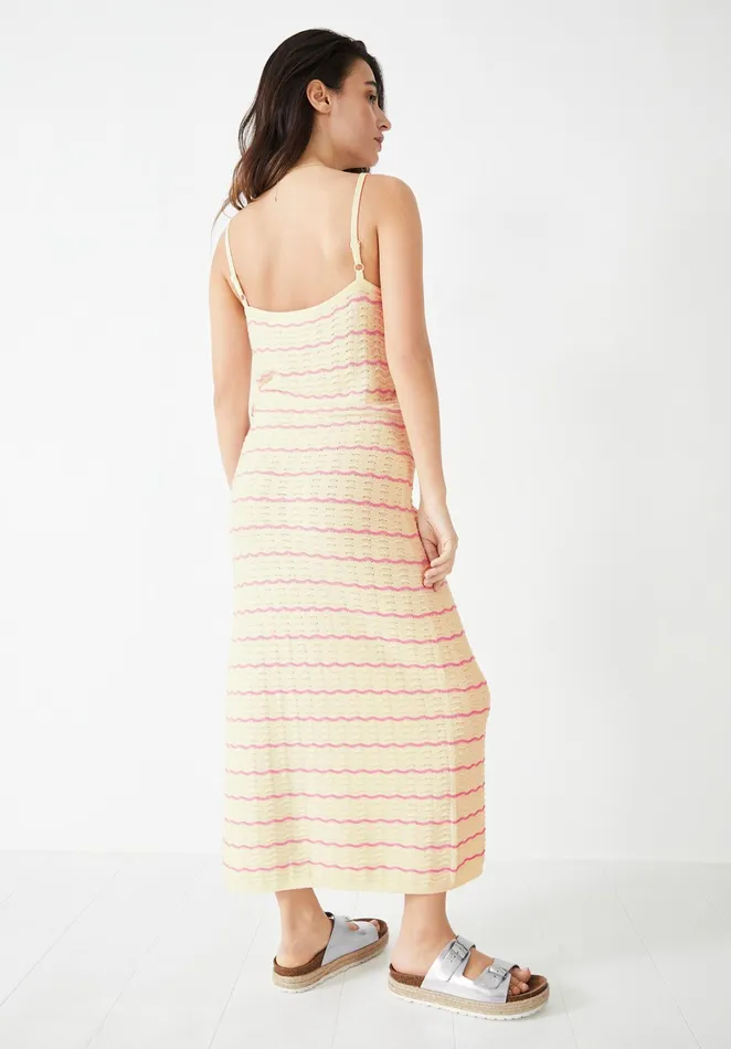 Dresses Women Hush Aubrey Knitted Dress Soft Whitepink