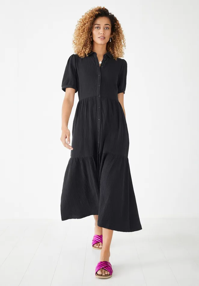 Dresses Women Hush Clancy Shirt Dress Black