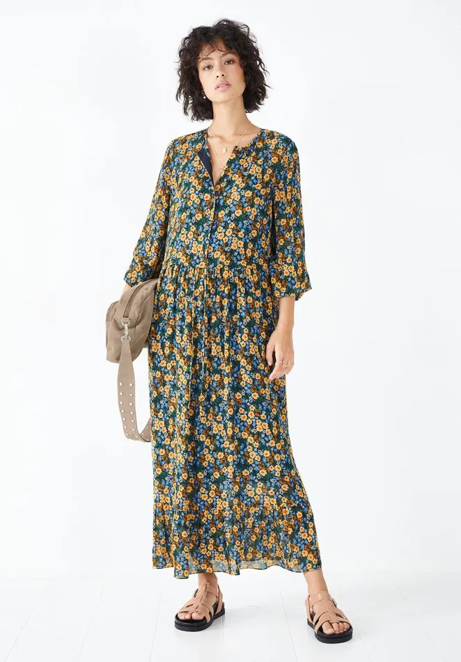Dresses Women Hush Flora Maxi Dress Dark Pop Foral