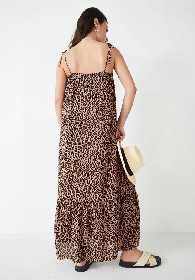 Dresses Women Hush Raven Maxi Dress True Leopard