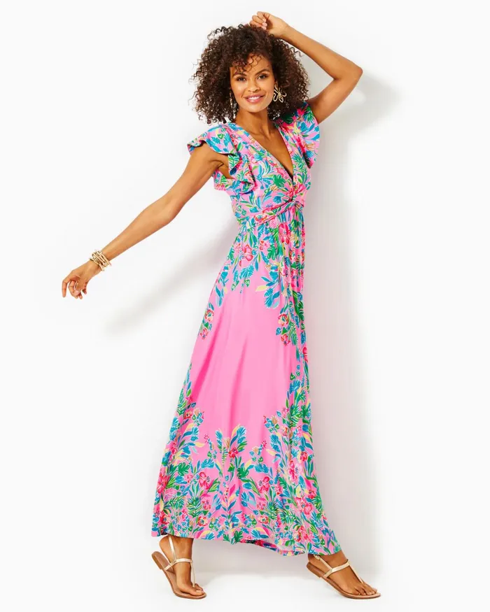 Dresses Women Lilly Pulitzer Ellara Jacquard Midi Bow Dress Onyx Leaf An Impression Jacquard Dresses Women Lilly Pulitzer Ellara Jacquard Midi Bow Dress Onyx Leaf An Impression Jacquard