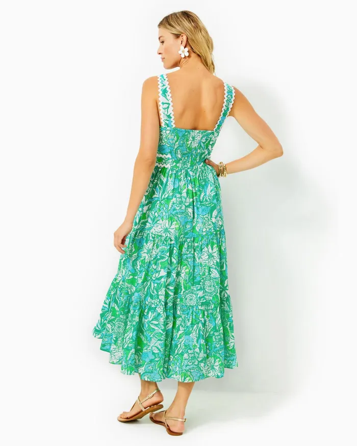Dresses Women Lilly Pulitzer Ellara Jacquard Midi Bow Dress Onyx Leaf An Impression Jacquard Dresses Women Lilly Pulitzer Ellara Jacquard Midi Bow Dress Onyx Leaf An Impression Jacquard